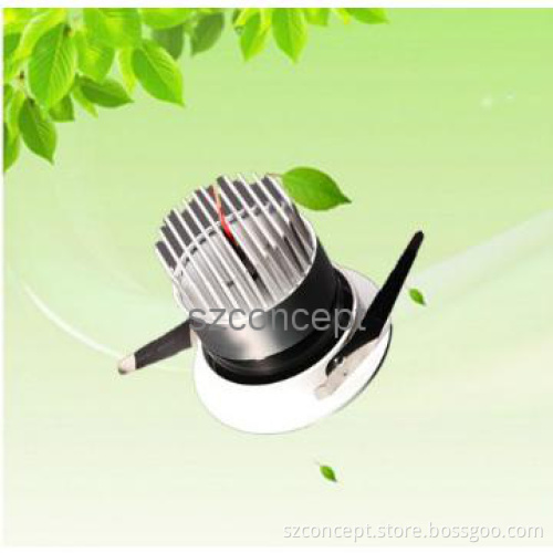high lumen 15W COB LED Downlight with reflector CE RoHS approval